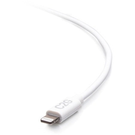 Câble USB A vers Lightning C2G de 6 pieds - Câble de charge et de synchronisation - Blanc C2G29906