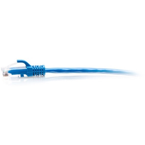 C2G Câble de brassage Ethernet fin Cat6a sans accroc non blindé (UTP) de 25 pieds - Bleu C2G30138