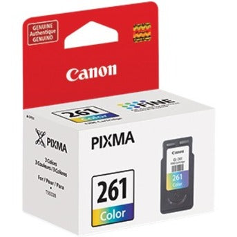 Canon CL-261 Original Inkjet Ink Cartridge - Color - 1 Pack 3725C001