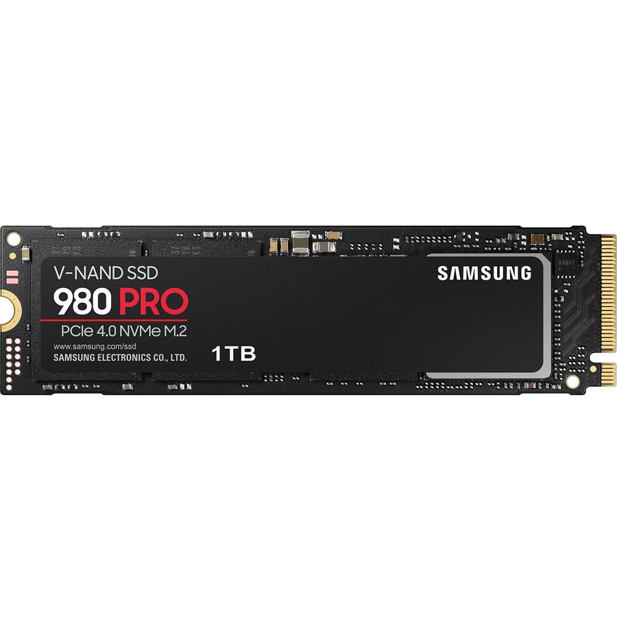 Samsung 980 PRO MZ-V8P1T0B/AM 1 TB Solid State Drive - M.2 2280 Internal - PCI Express NVMe (PCI Express NVMe 4.0 x4) MZ-V8P1T0B/AM