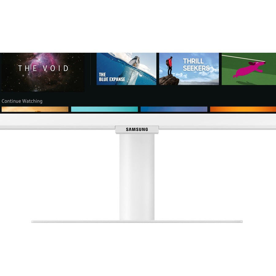 Moniteur ACL intelligent WQHD 32 po Samsung S32BM703UN - 16:9 - Blanc LS32BM703UNXZA