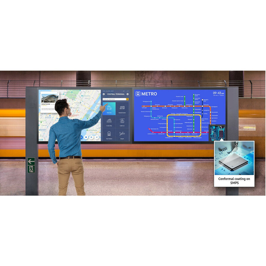 Écran de signalisation numérique Samsung QM32R-T LH32QMRTBGCXZA