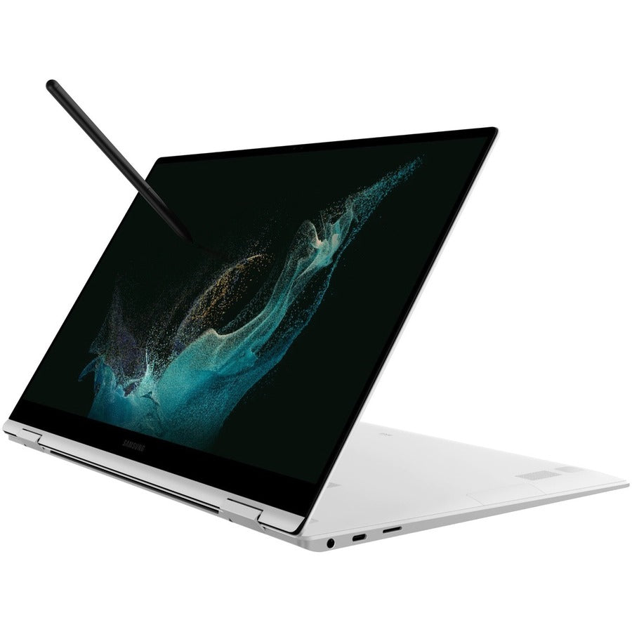 Samsung Galaxy Book2 Pro 360 NP930QED-KB2CA Ordinateur portable convertible 2 en 1 à écran tactile 13,3" - Intel Core i7 - 8 Go de RAM totale - 512 Go SSD - Argent NP930QED-KB2CA