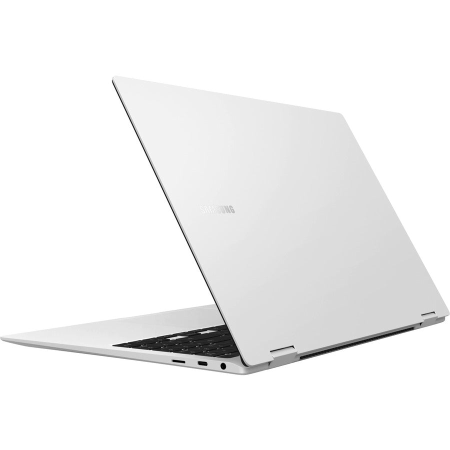 Samsung Galaxy Book2 Pro 360 NP930QED-KB2CA Ordinateur portable convertible 2 en 1 à écran tactile 13,3" - Intel Core i7 - 8 Go de RAM totale - 512 Go SSD - Argent NP930QED-KB2CA