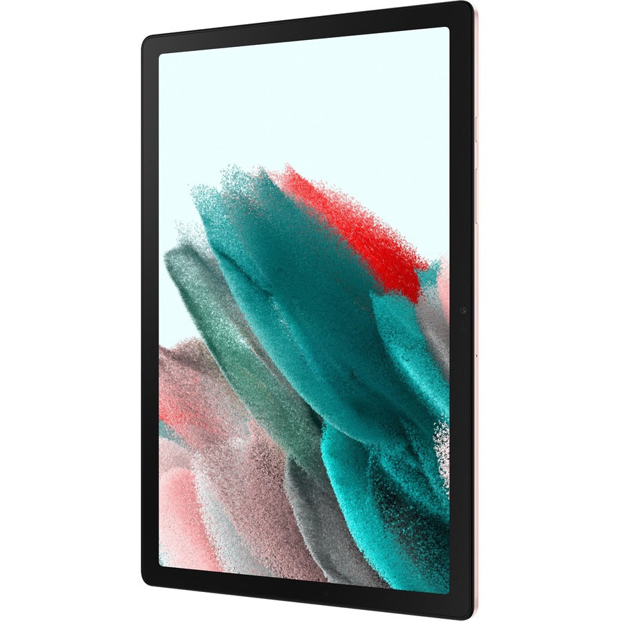 Tablette Samsung Galaxy Tab A8 SM-X200 - 10,5" WUXGA - Octa-core (Cortex A75 Dual-core (2 Core) 2 GHz + Cortex A55 Hexa-core (6 Core) 2 GHz) - 3 Go de RAM - 32 Go de stockage - Or rose SM-X200NIDAXAC