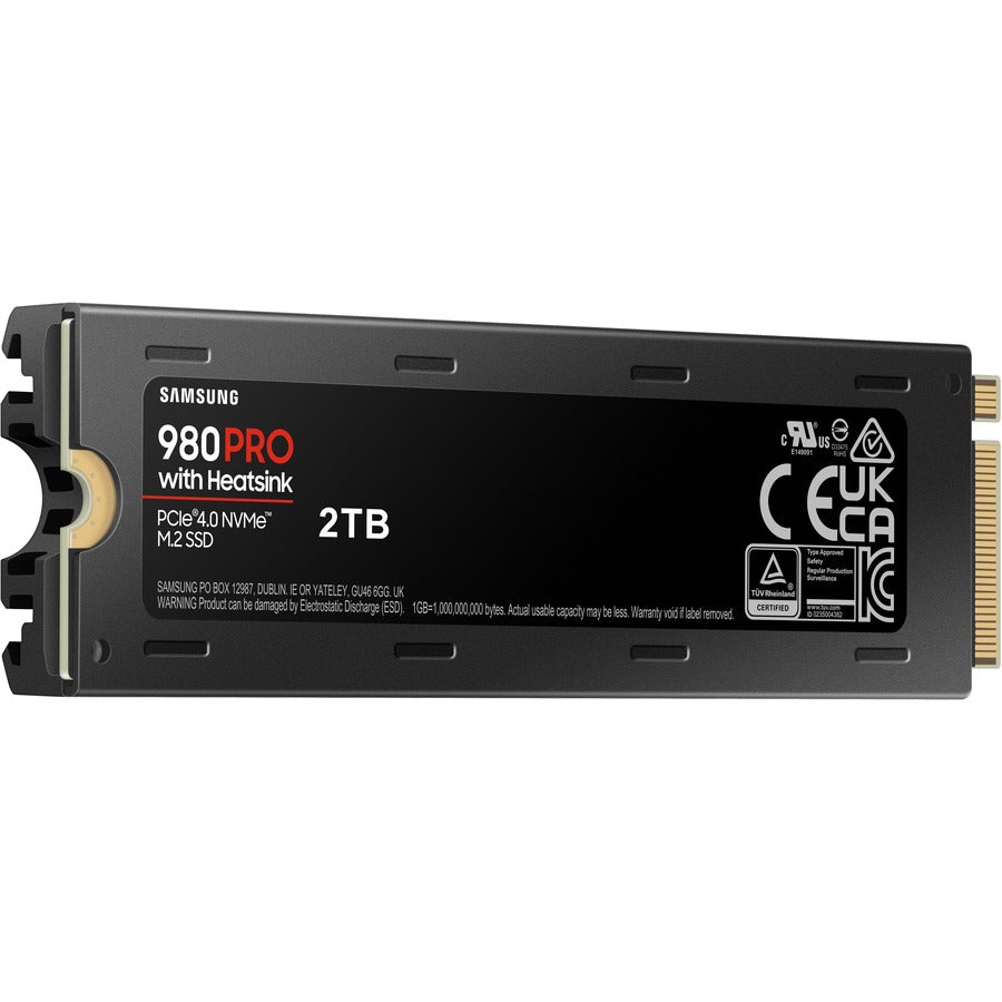 Disque SSD Samsung 980 PRO MZ-V8P1T0CW 1 To - M.2 2280 interne - PCI Express NVMe (PCI Express NVMe 4.0 x4) MZ-V8P1T0CW