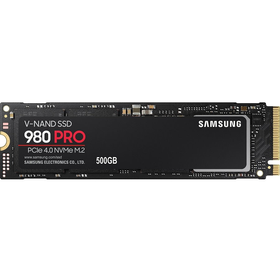 Disque SSD Samsung 980 PRO MZ-V8P500B/AM 500 Go - M.2 2280 interne - PCI Express NVMe (PCI Express NVMe 4.0 x4) MZ-V8P500B/AM