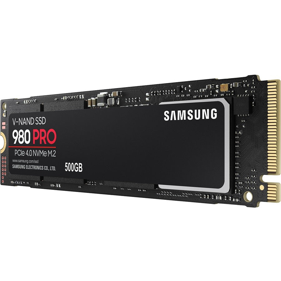 Disque SSD Samsung 980 PRO MZ-V8P500B/AM 500 Go - M.2 2280 interne - PCI Express NVMe (PCI Express NVMe 4.0 x4) MZ-V8P500B/AM