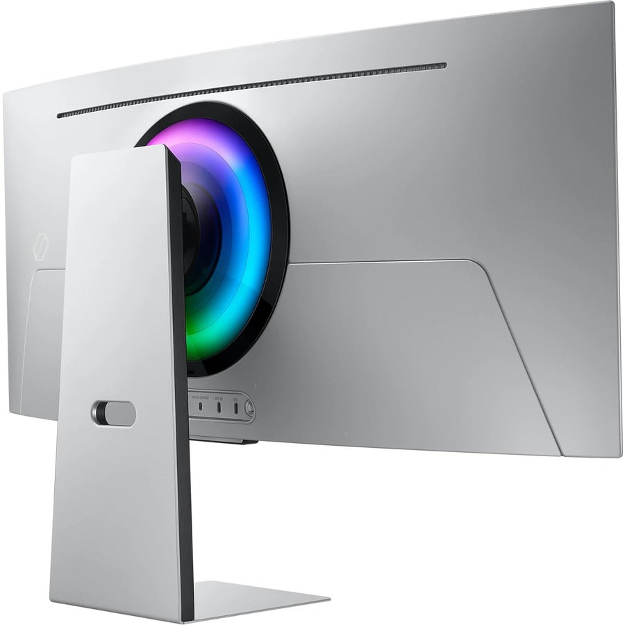 Moniteur OLED de jeu à écran incurvé UW-QHD de 34 po Samsung Odyssey G8 S34BG850SN - 21:9 - Argent LS34BG850SNXZA