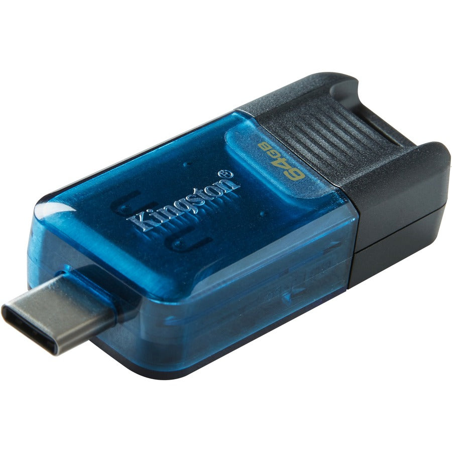 Clé USB 3.2 (Gen 1) Type C Kingston DataTraveler 80 M 64 Go DT80M/64 Go