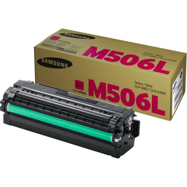 Samsung CLT-M506L (SU309A) Toner Cartridge - Magenta SU309A