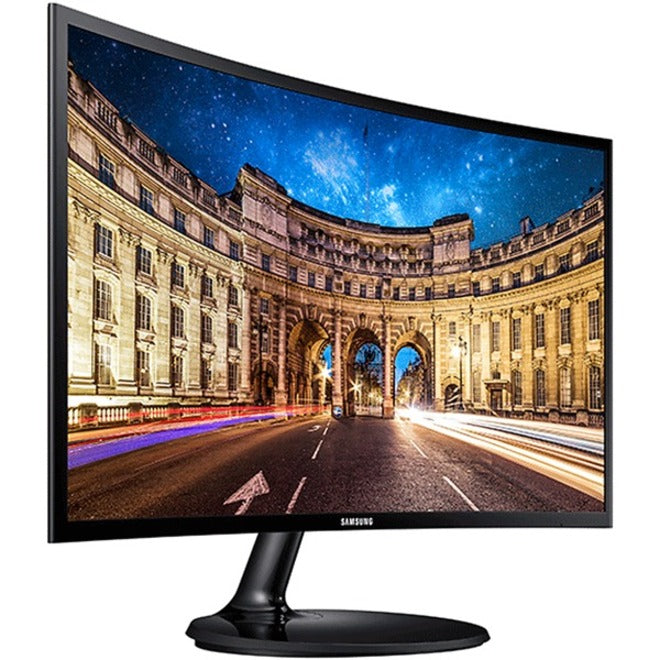 Samsung C24F390FHN 23.5" Full HD Curved Screen LED LCD Monitor - 16:9 - High Glossy Black LC24F390FHNXZA