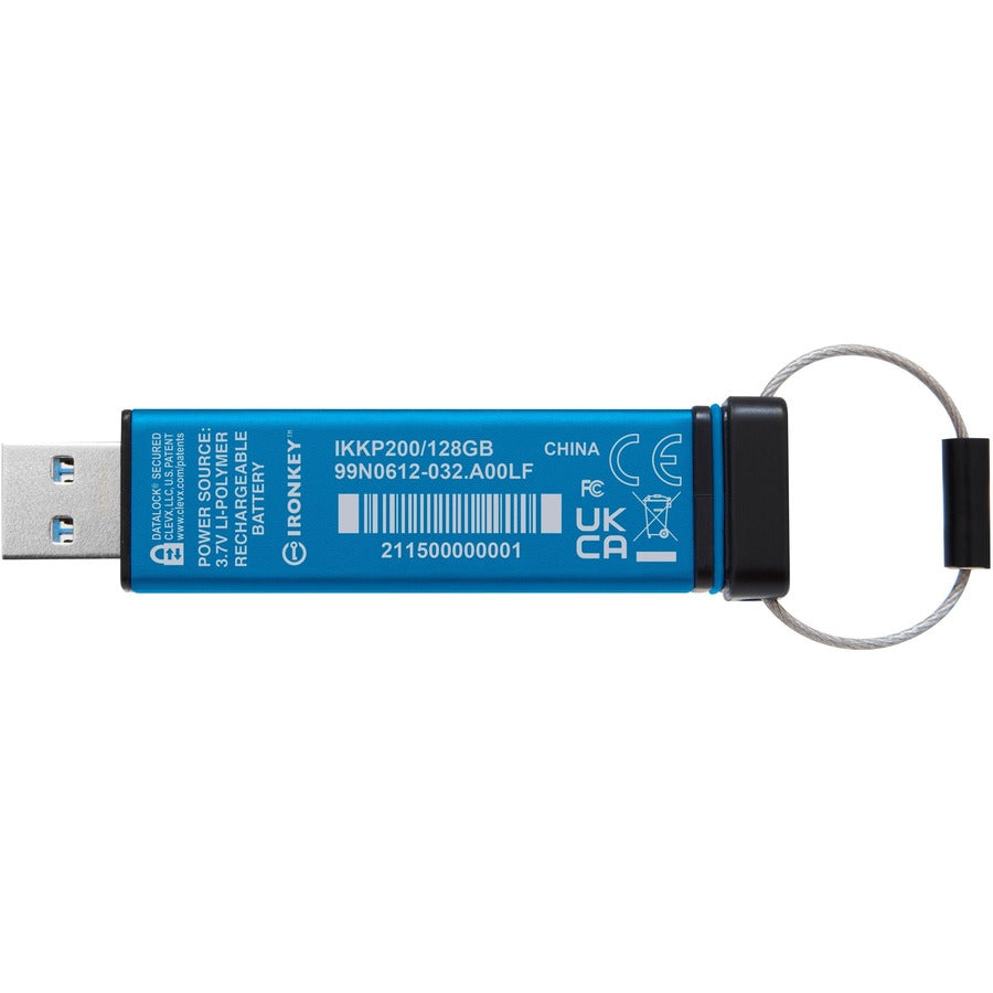 Kingston Keypad 200 Clé USB 3.2 (Gen 1) Type A 128 Go IKKP200/128 Go