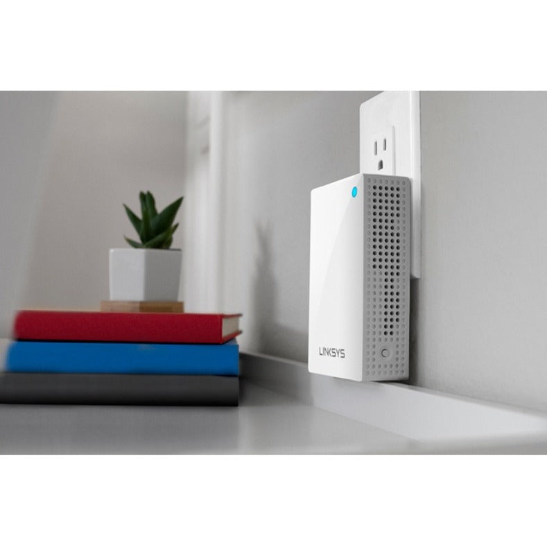 Linksys Velop WHW0101P Dual Band IEEE 802.11ac 1.27 Gbit/s Wireless Range Extender WHW0101P-CA