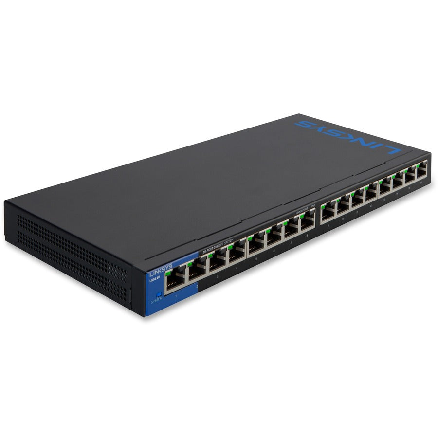 Commutateur Gigabit de bureau Linksys 16 ports LGS116