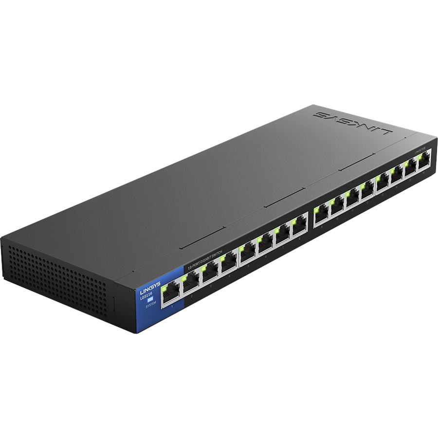 Commutateur Gigabit de bureau Linksys 16 ports LGS116