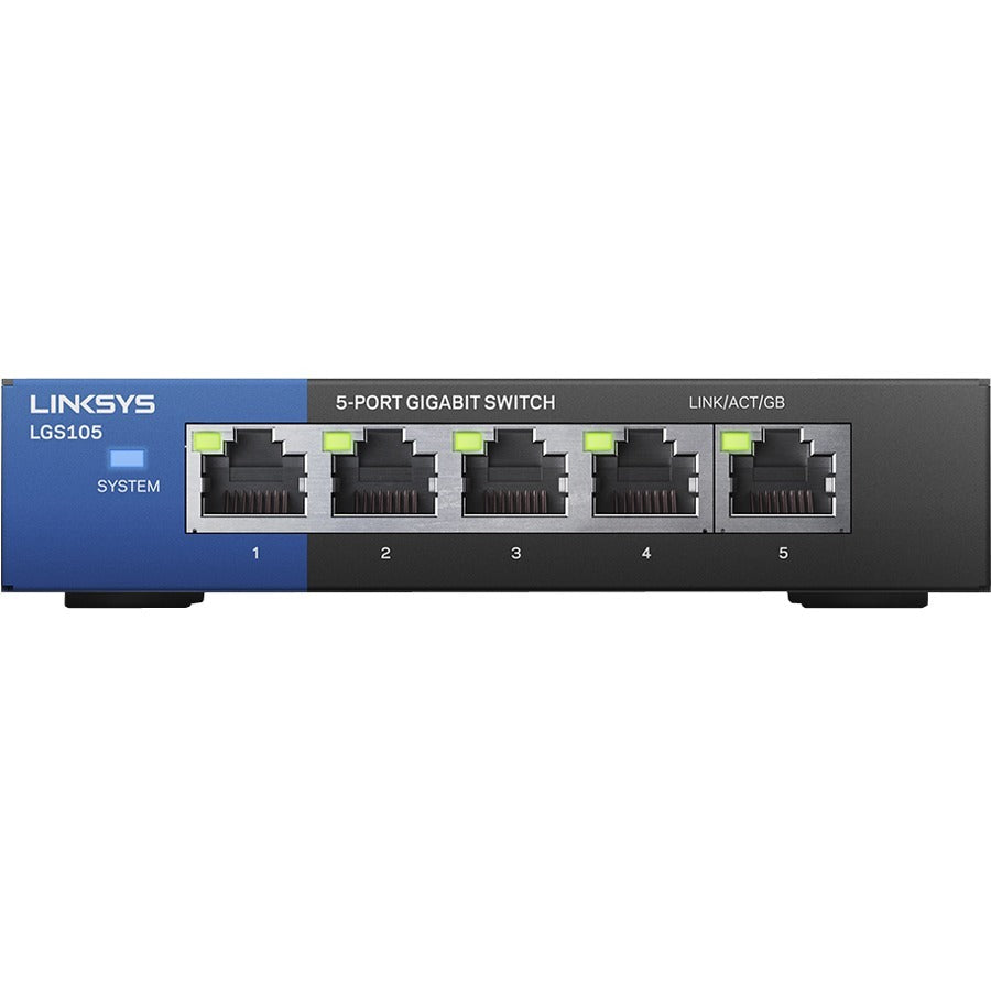 Linksys LGS105 Commutateur Ethernet Gigabit 5 ports LGS105