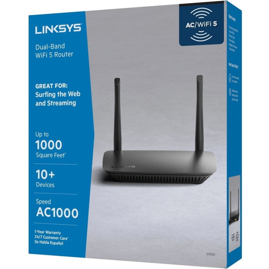 Routeur sans fil Ethernet Linksys E5350 Wi-Fi 5 IEEE 802.11ac E5350-CA