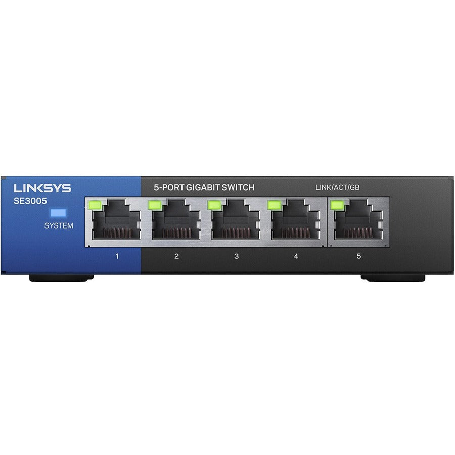 Linksys SE3005 Commutateur Ethernet Gigabit 5 ports SE3005-CA