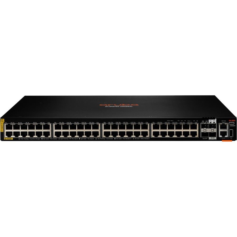 Commutateur Aruba 6200M 48G Class4 PoE 4SFP+ R8Q70A