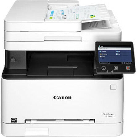 Canon imageCLASS MF640 MF644Cdw Laser Multifunction Printer-Color-Copier/Fax/Scanner-ppm Mono/22 ppm Color Print-600x600 dpi Print-Automatic Duplex Print-251 sheets Input-600 dpi Optical Scan-Color Fax-Wireless LAN-Mopria 3102C005