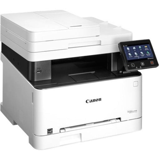 Canon imageCLASS MF640 MF644Cdw Laser Multifunction Printer-Color-Copier/Fax/Scanner-ppm Mono/22 ppm Color Print-600x600 dpi Print-Automatic Duplex Print-251 sheets Input-600 dpi Optical Scan-Color Fax-Wireless LAN-Mopria 3102C005