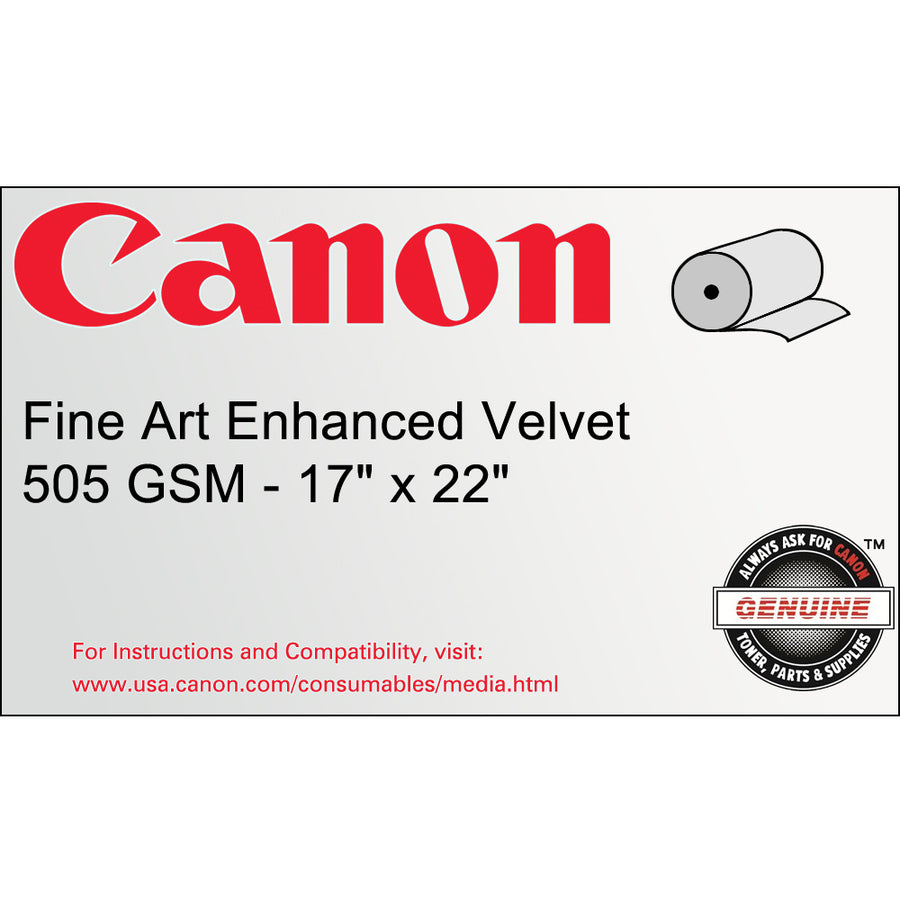 Canon Fine Art Water Resistant Canvas Paper 0849V397