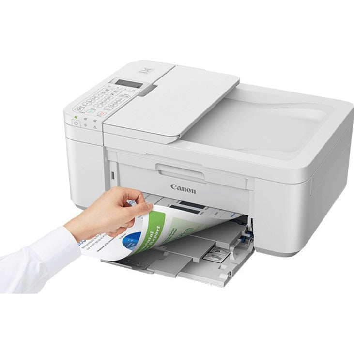 Canon PIXMA TR4720 Wireless Inkjet Multifunction Printer - Color - White 5074C023