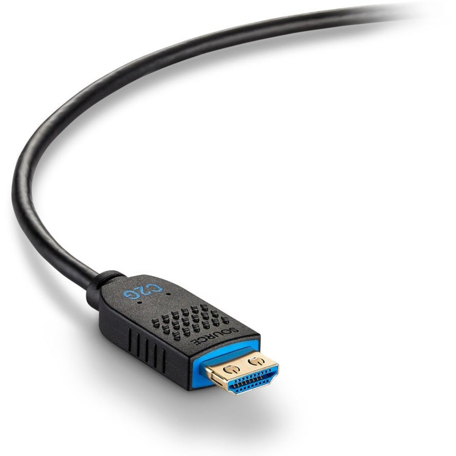 Câble à fibres optiques actif HDMI haute vitesse série Performance C2G 250 pieds plénum 4K C2G41490