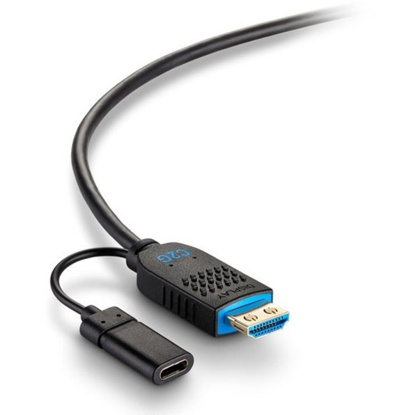 Câble à fibres optiques actif HDMI haute vitesse série Performance C2G 250 pieds plénum 4K C2G41490