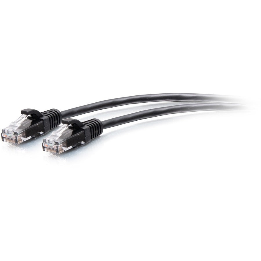 C2G Câble de brassage Ethernet fin Cat6a non blindé (UTP) de 3 m - Noir C2G30148