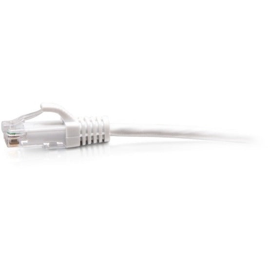 C2G 25ft Cat6a Snagless Unshielded (UTP) Slim Ethernet Patch Cable - White C2G30187