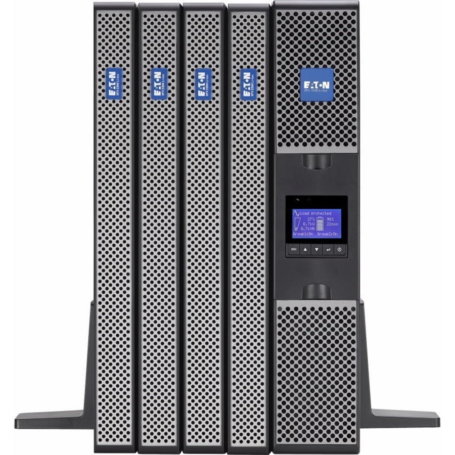 Eaton 9PX Lithium-Ion UPS 1500VA 1350W 120V 2U Rack/Tower UPS Network Card Included 9PX1500RTN-L