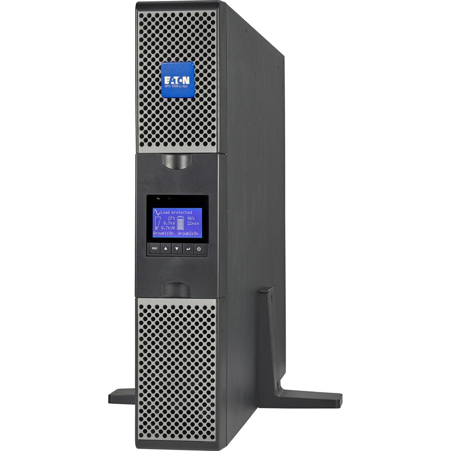 Eaton 9PX UPS Lithium-Ion 1500 VA 1350 W 208 V 2U Rack/Tour UPS Carte réseau en option 9PX1500GRT-L