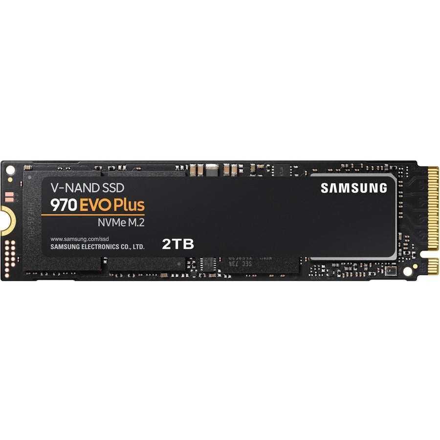 Disque SSD Samsung 970 EVO Plus 2 To - M.2 2280 interne - PCI Express (PCI Express 3.0 x4) MZ-V7S2T0B/AM