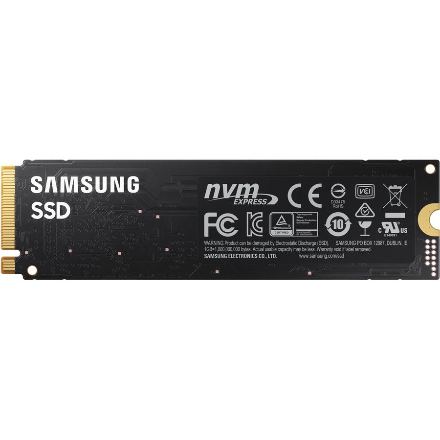 Disque SSD de jeu Samsung 980 PCIe 3.0 NVMe 500 Go MZ-V8V500B/AM