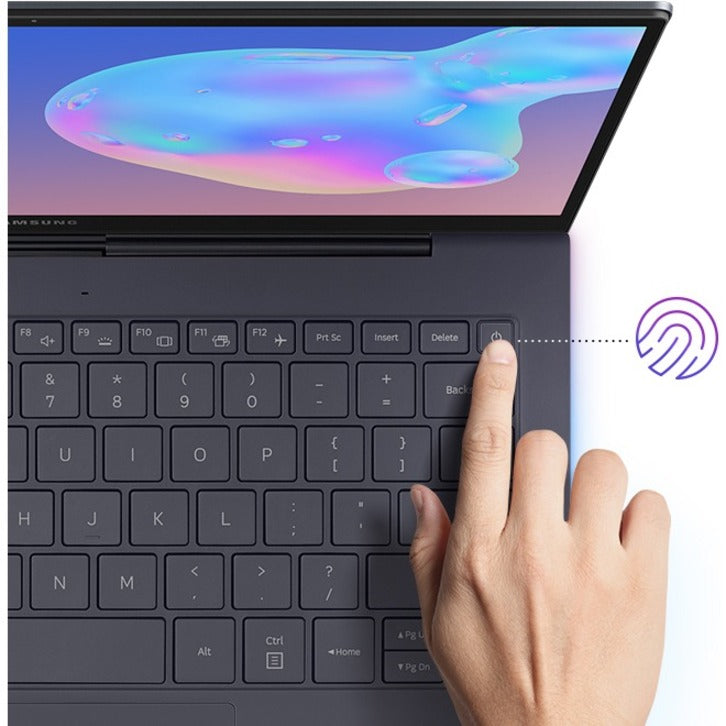 Samsung Galaxy Book S NP767XCM-K01CA 13.3" Touchscreen Notebook - Full HD - 1920 x 1080 - Intel Core i5 i5-L16G7 - 8 GB Total RAM - 256 GB Flash Memory - Mercury Gray NP767XCM-K01CA