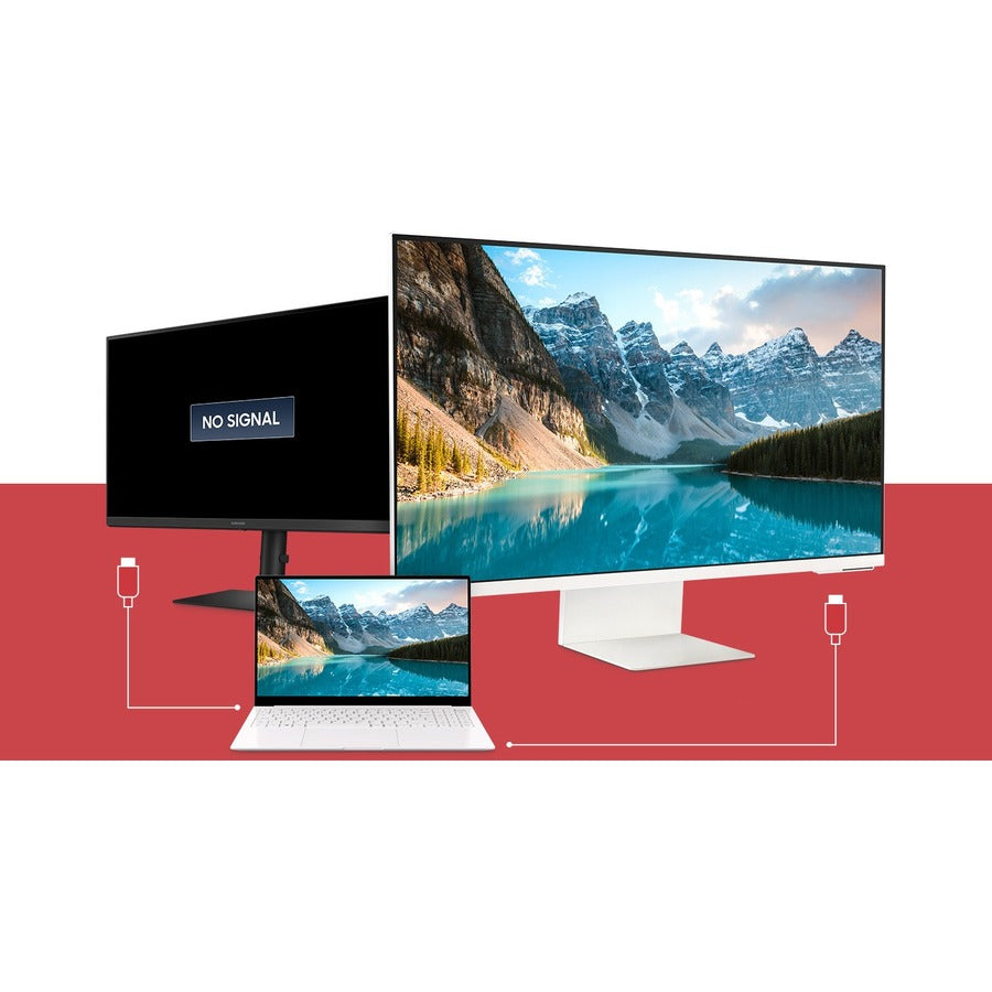 Moniteur LCD intelligent LED UHD 4K 32 po Samsung S32BM80BUN - 16:9 - Bleu lumière du jour LS32BM80BUNXGO