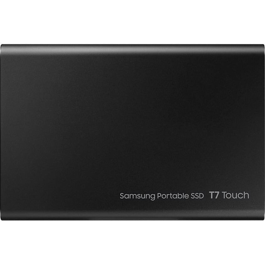 Samsung T7 MU-PC1T0K/WW 1 TB Portable Solid State Drive - External - PCI Express NVMe - Black MU-PC1T0K/WW