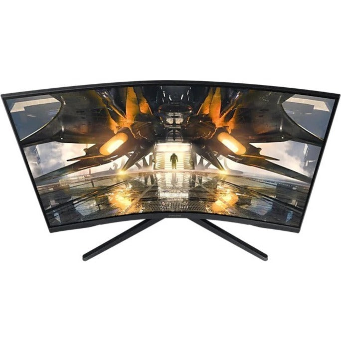 Samsung Odyssey G5 S27AG550EN Moniteur LCD de jeu LED à écran incurvé WQHD 27" - 16:9 - Noir LS27AG550ENXZA