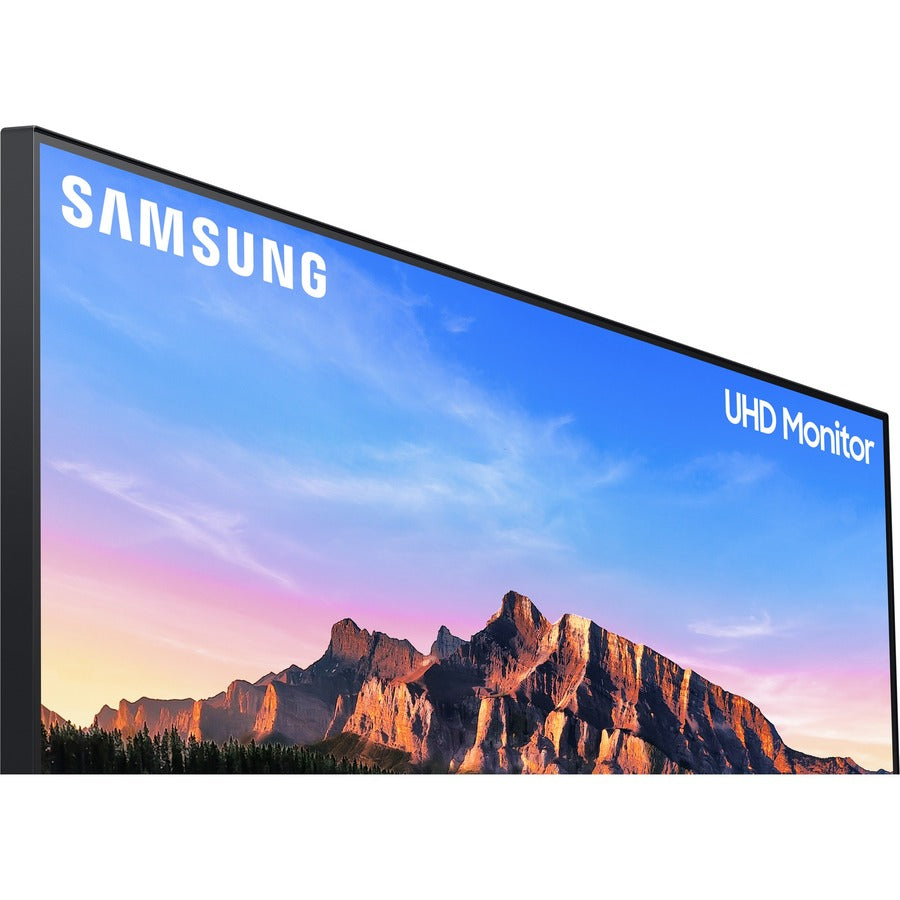 Moniteur LCD Samsung U28R550UQN 28" 4K UHD - 16:9 - Gris Bleu Foncé LU28R550UQNXZA