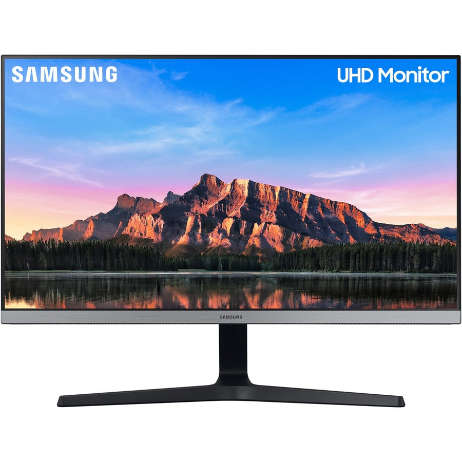 Samsung U28R550UQN 28" 4K UHD LCD Monitor - 16:9 - Dark Blue Gray LU28R550UQNXZA