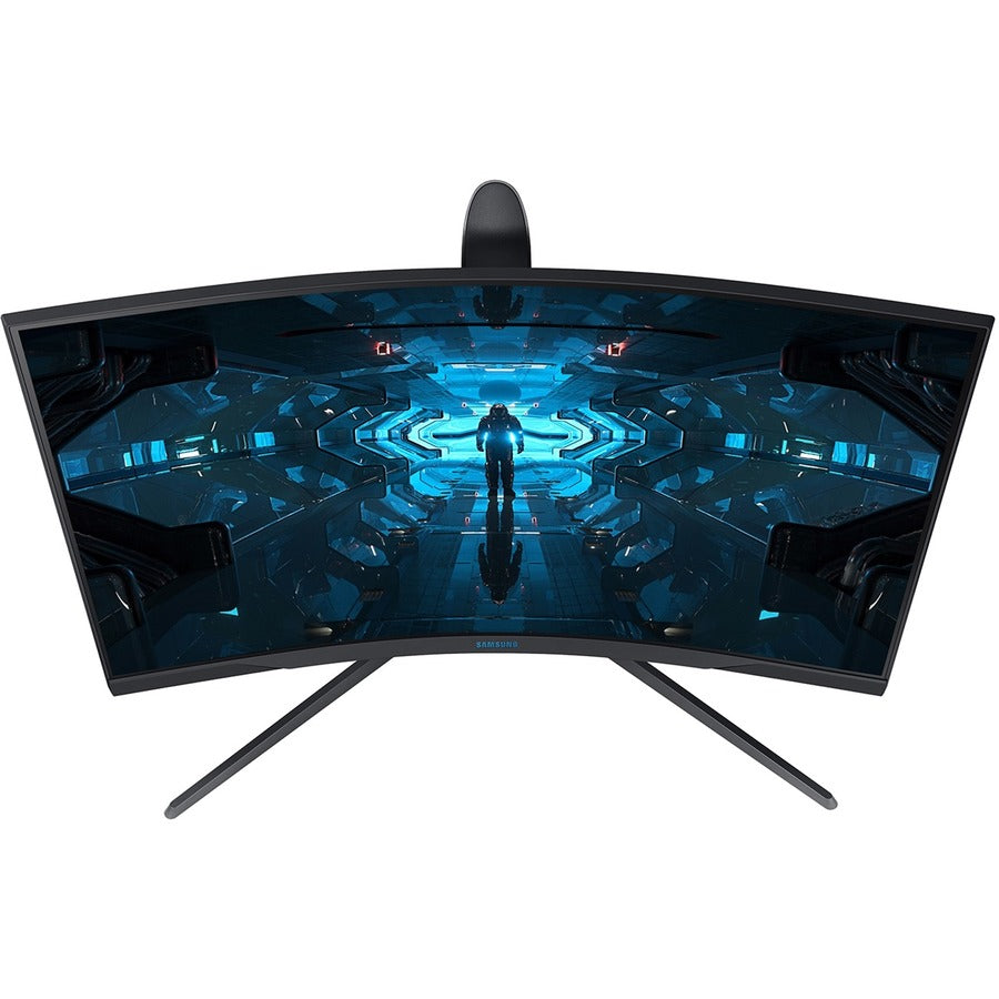 Samsung Odyssey G7 C27G75TQSN 26.9" WQHD Curved Screen Quantum Dot LED Gaming LCD Monitor - 16:9 - Black LC27G75TQSNXZA