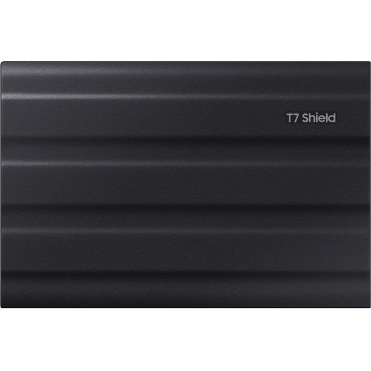 Samsung T7 MU-PE1T0S/AM 1 TB Portable Rugged Solid State Drive - External - Black MU-PE1T0S/AM