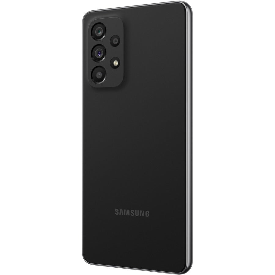 Samsung Galaxy A53 5G SM-A536W 128 GB Smartphone - 6.5" Super AMOLED Full HD Plus 1080 x 2400 - Octa-core (2.40 GHz 2 GHz - Android 12 - 5G - Awesome Black SM-A536WZKAXAC