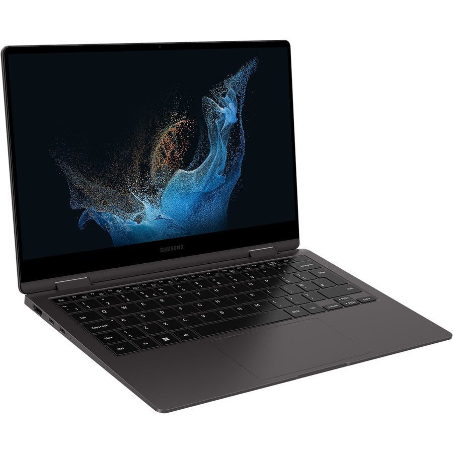 Ordinateur portable convertible 2 en 1 à écran tactile 13,3" Samsung Galaxy Book2 360 NP730QED-KA3CA - Intel Core i5 - 8 Go de RAM totale - 256 Go SSD - Graphite NP730QED-KA3CA