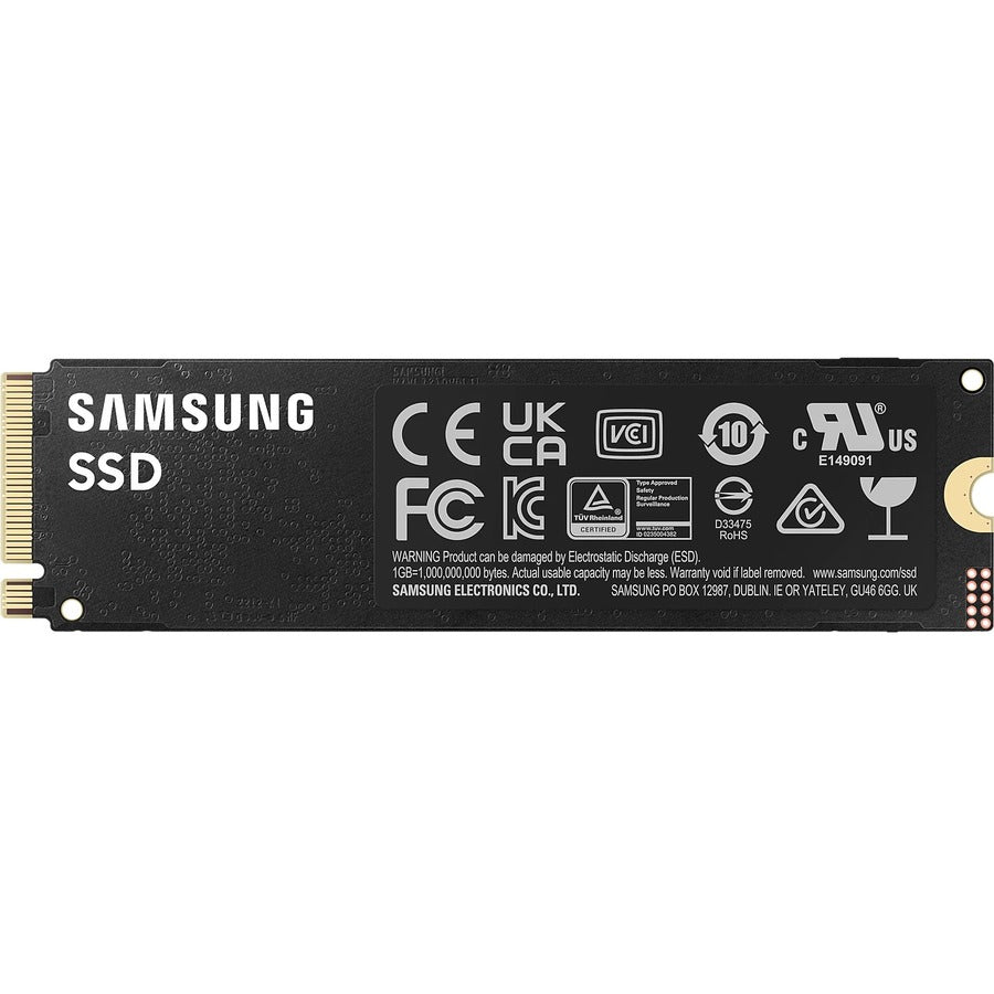 Disque SSD Samsung 990 PRO MZ-V9P2T0B/AM 2 To - M.2 2280 interne - PCI Express NVMe (PCI Express NVMe 4.0 x4) MZ-V9P2T0B/AM
