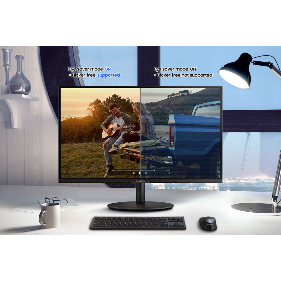 Samsung 2020 27" WQHD Gaming LCD Monitor - 16:9 - Black LF27T700QQNXZA