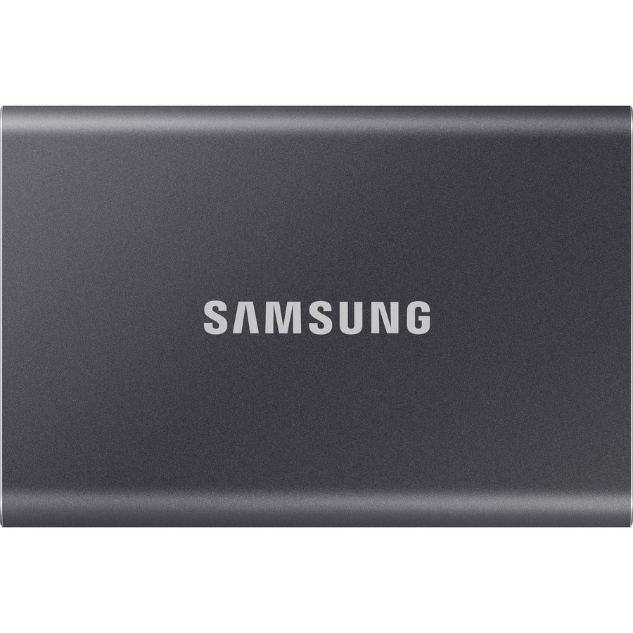 Disque SSD portable Samsung T7 MU-PC2T0T/AM 2 To - Externe - PCI Express NVMe - Gris Titane MU-PC2T0T/AM