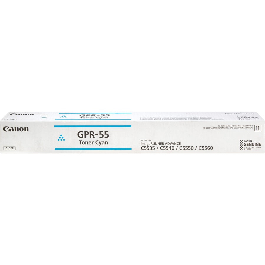 Cartouche de toner laser originale Canon GPR-55 - Cyan - 1 de chaque 0482C003